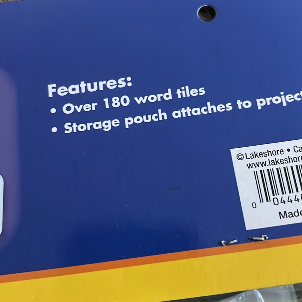NEW Lakeshore Overhead Word Tiles Kits, 183 Words, Storage Pouch, Activity Guide - Picture 3 of 4